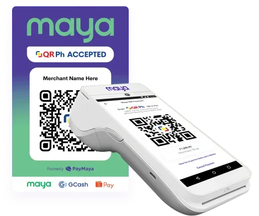 Maya QRPh Code Scanning and Instant Cashier Crediting