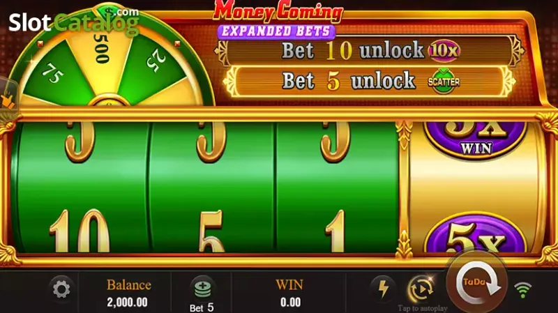 JILI Money Coming Special Wheel Scatter and Bonus Rounds