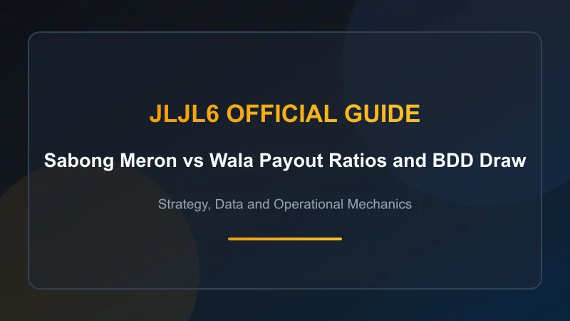 Sabong Meron vs Wala Payout Ratios and BDD Draw Rules