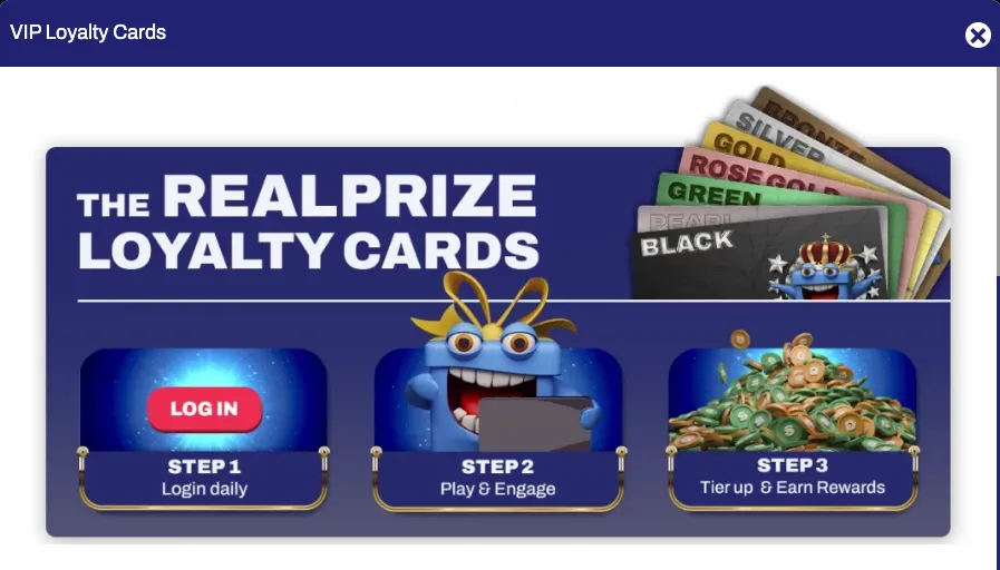 JLJL6 VIP Club Loyalty Ladder and Progressive Tiers