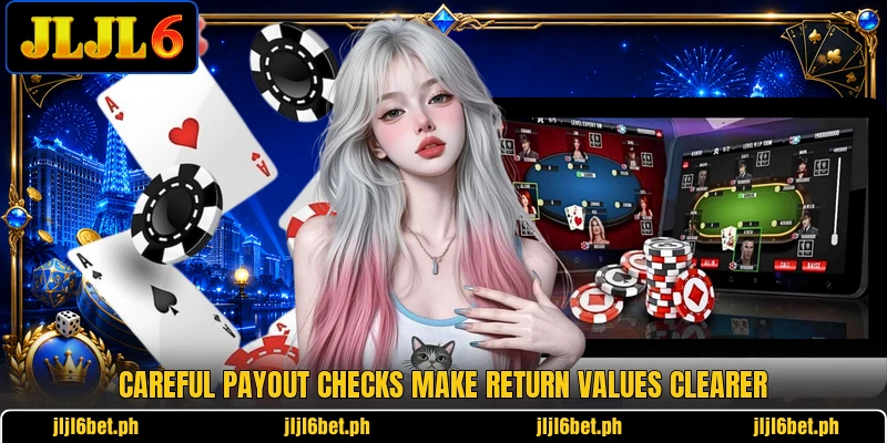 Careful payout checks make return values clearer Careful payout checks make return values clearer