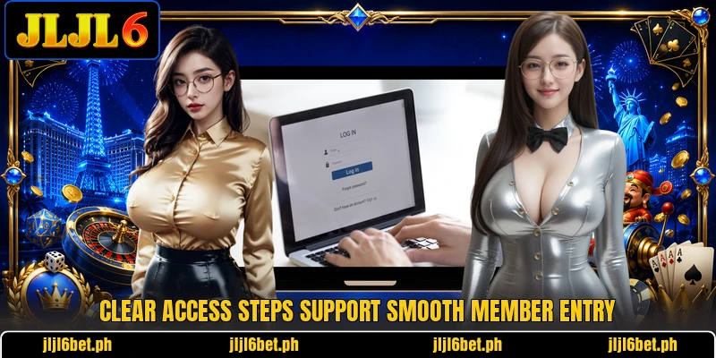 Clear access steps support smooth member entry Clear access steps support smooth member entry