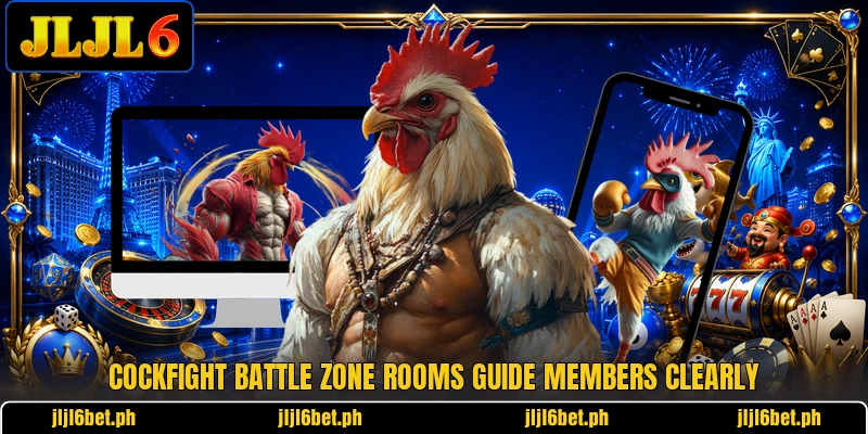 Cockfight battle zone rooms guide members clearly