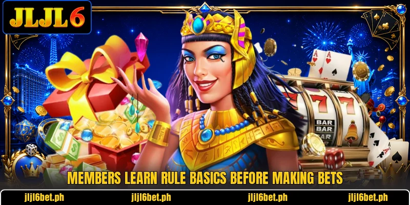 Members learn rule basics before making bets Members learn rule basics before making bets