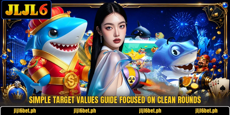 Simple target values guide focused on clean rounds